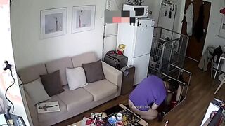 婚房內偷情360監控錄像