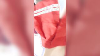 《台灣情侶泄密》紅色學生制服美女用按摩棒自慰和男友啪啪遭曝光5