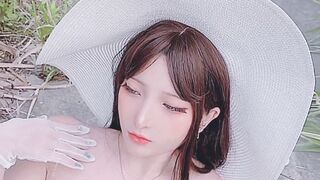 台灣Coser小丁Onlyfans福利komachi戶外露出4