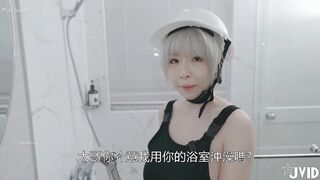 台灣人氣巨乳名模 黎菲兒-最辣巨乳水電工 脫衣露奶的誘惑