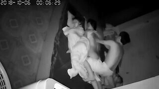 家庭攝影機真實偷拍 孩子睡著後 夫妻性生活 激情不減-35