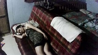 家庭攝影機真實偷拍 孩子睡著後 夫妻性生活 激情不減-01