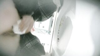 【廁拍】極品黑絲 白虎逼-06