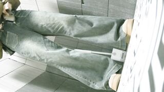 【廁拍】極品黑絲 白虎逼-07