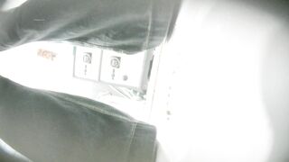 【廁拍】極品黑絲 白虎逼-07