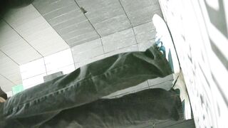 【廁拍】極品黑絲 白虎逼-08