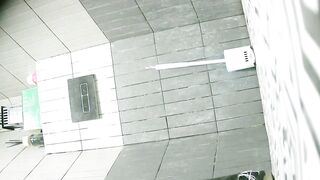 【廁拍】極品黑絲 白虎逼-09