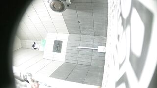 【廁拍】極品黑絲 白虎逼-12