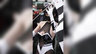 黎菲兒 台灣FF-38漫展 高雄賽車服