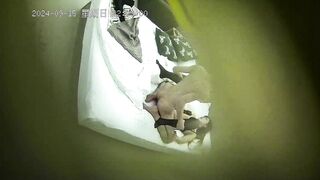 酒店偷拍 韓系美女穿情趣被操 男友後入時臀浪一波接著一波1