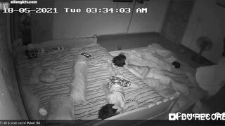 家庭攝影機偷拍 各種夫妻家庭性事-08