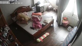 家庭攝影機偷拍 各種夫妻家庭性事-10