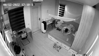 家庭攝影機偷拍 各種夫妻家庭性事-19