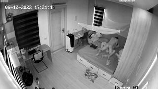 家庭攝影機偷拍 各種夫妻家庭性事-19